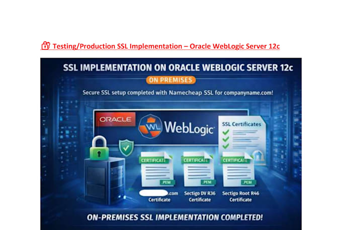 provide oracle database and components support
